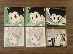 HUNTER × HUNTER スクエアステッカー ゴン　セット　原作　①