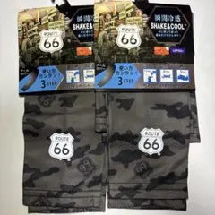 ROUTE 66 瞬間冷感 アームカバー ２点セット　Lサイズ