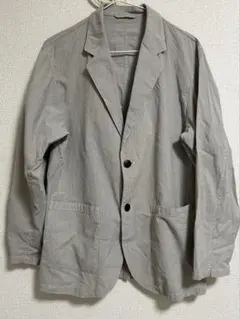 グレー テーラードジャケット