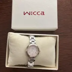 Wicca アナログ腕時計 シルバー/ローズゴールド