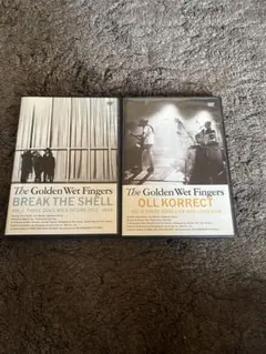 golden wet fingers DVDセット THE GOLDEN WET FINGERS/BREAK THE SHELL-VOL.1 THREE DOGS WILD