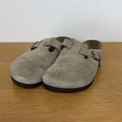 BIRKENSTOCK BOSTON スエード サンダル ベージュのサムネイル