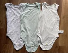 ユニクロ　肌着　エアリズム　メッシュ　ロンパース　90