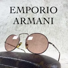 EMPORIO ARMANI　サングラス　017-S　ラウンド　ブラウンレンズのサムネイル