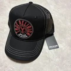 トゥルーレリジョン キャップ true religion ブラック メッシュ - メルカリ