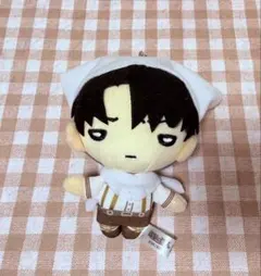 進撃の巨人 リヴァイ にとたん お掃除ver. ぬいぐるみ フィギュアメーカーGift -進撃の巨人 ぬいぐるみシリーズ リヴァイ お