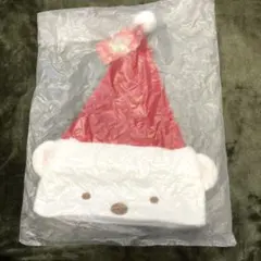 すみっコぐらし　しろくま　クリスマス　サンタ帽のサムネイル