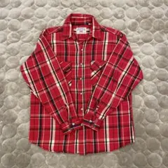 Levi's ALASKAシャツ USA製 赤×白×黒