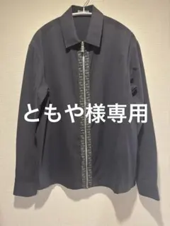 美品　DIOR ディオール23SS オブリーク ジップシャツ 37