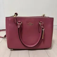 COACH ピンク ショルダーバッグ