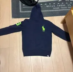 polo by Ralph Lauren　ビックポニー　パーカー　蛍光色
