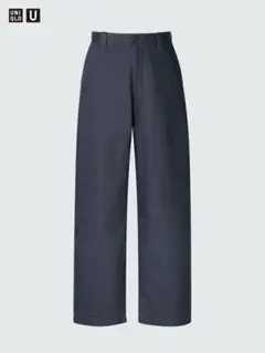 UNIQLO U ワイドフィットチノ　グレー　82