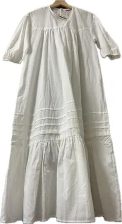 ［earth music&ecolgy］ワンピース（サイズF/ホワイト）【新品】