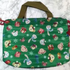 ダッフィーアンドフレンズ　クリスマス柄　スーベニアランチケース