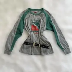 00s y2k PUMA FUTEBOL ちびT マクブリング　スポーツmix