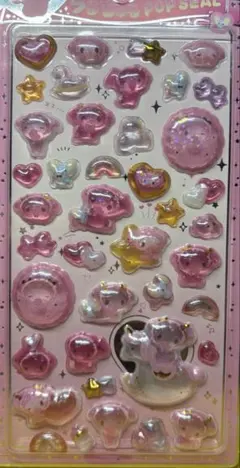 3Dシール マイメロ