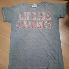 DENIM DUNGAREE 半袖Tシャツ グレー LIFE IS Aのサムネイル