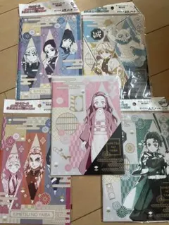 鬼滅の刃 A5ノートセット 5枚