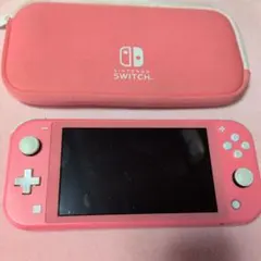 Nintendo Switch Lite コーラル 本体 キャリングケース付 - メルカリ