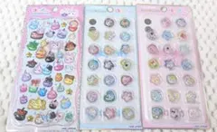 【ほっぺちゃん】シール3枚セット