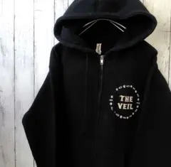 INDEPENDENT THE VEIL ジップアップ パーカー 黒 S 古着