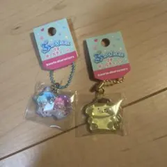 サンリオ ぷっくりったいプチボールチェーン キーホルダーポムポムプリン　キキララ