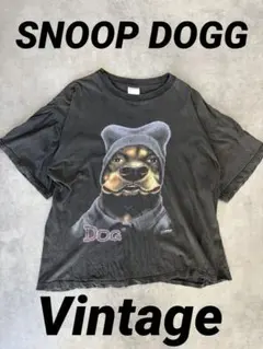 スヌープドッグ ヴィンテージTシャツ 半袖 XL相当 黒 SNOOP DOGGのサムネイル