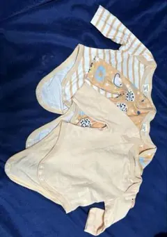 ロンパース ４点セット 長袖新生児~3ヶ月