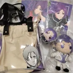 ブルーロック展　ブルーロック 御影玲王 ぬいぐるみ バッグ イラストボードセット