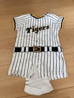 Tigers ストライプロンパース70