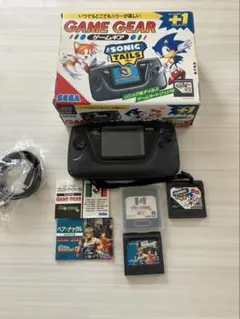 ゲームギア 美品 SONIC &TAILS2 箱、説明書、アンケートハガキ付き