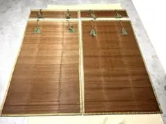 座敷　御簾　２連 2025年最新】座敷簾の人気アイテム - メルカリ