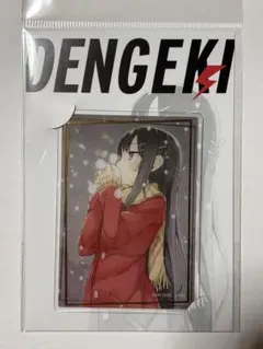 青ブタ 青春ブタ野郎 桜島麻衣 箔押しアクリルカード 冬
