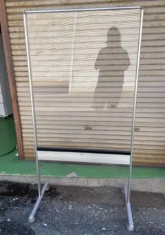 大阪京都限定 透明 ボード ホワイトボード キャスター付き