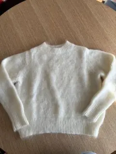 URBAN RESEARCH ROSSO ホワイト　モヘアニット