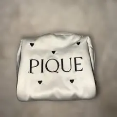 ジェラートピケ　ポーチ