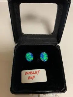 ブラックオパール(DUBLET)2p 4.85cts