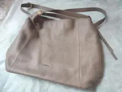 希少✨】3way FURLA グレージュレザー バッグ - メルカリ