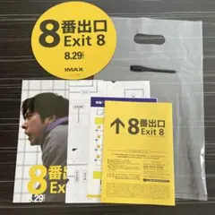 映画8番出口　Osaka Metro 脱出ゲーム　謎解きキット　うちわ付き⭐︎