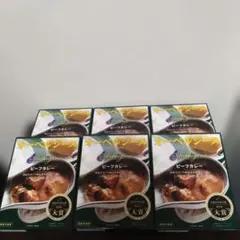 【東京・四ツ谷　オーベルジーヌ】　ビーフカレー　6個　（レトルト食品）のサムネイル