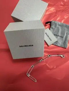BALENCIAGA 　新品同様　メタルチェーンブレスレットのサムネイル