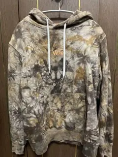 VANS カモフラ プルオーバーパーカー