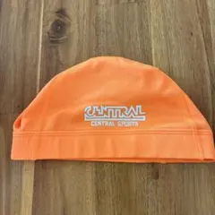 CENTRAL SPORTS 水泳帽 オレンジ　Ｌサイズ