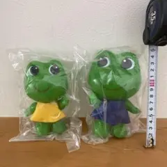 カエルのフィギュア 2体セット