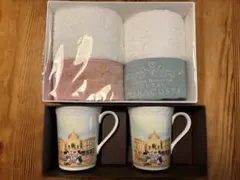 ホテルミラコスタ　ペアマグカップ&タオルセット