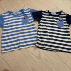 きかんしゃトーマス 半袖Tシャツ 2枚セット 90 95のサムネイル