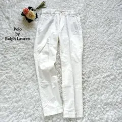 現行 ポロラルフローレン クロップド スリムフィット ツイル チノパンツ 00