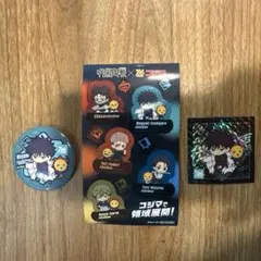 蝸*牛様 呪術廻戦 コジマ コラボ 伏黒恵 缶バッジ ＋ ホログラムステッカー