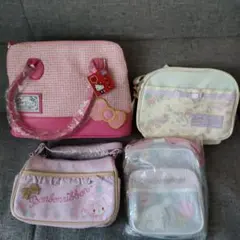 サンリオ　バッグ・ポーチ 4点セット