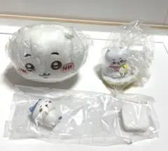 ちいかわねそべりぬいぐるみ　ヴィネットふれんず3 ハチワレスヤスヤますこっと2